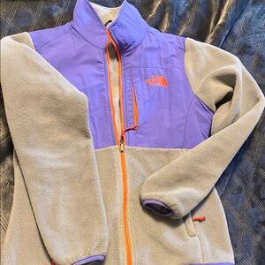 The North Face Purple and Gray Jacket